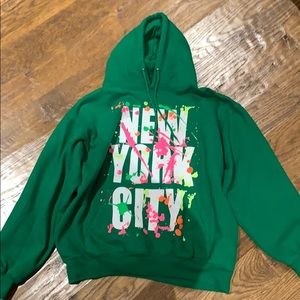 New York City Splatter paint Hoodie